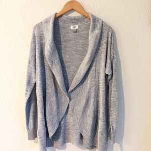 2/$10 Old Navy Heather Gray Knit Cardigan Cover